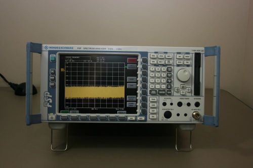 Rohde schwarz fsp3 spectrum analyzer 9khz-3ghz noise figure, calibrated warranty for sale