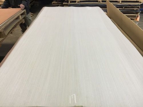 Wood Veneer Recon Grey Koto 48x98 1 Piece 10Mil Paper Backed&#034;EXOTIC&#034; 36A 17