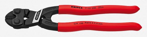 Knipex 71-01-200 8&#034; Cobolt Compact Bolt Cutters - Plastic Grip