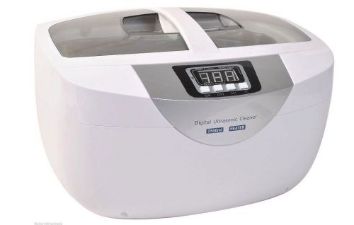 New digital ultrasonic cleaner 170 watt 5.29 pints (2.5 liter) w/ timer heater for sale