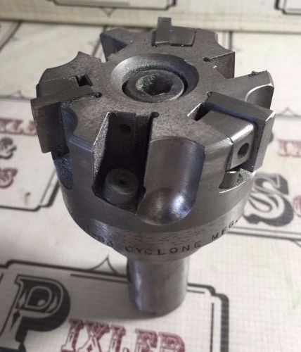 Cyclone 3&#034; indexable shell end face mill milling cutter w/ 1-1/4&#034; shank for sale