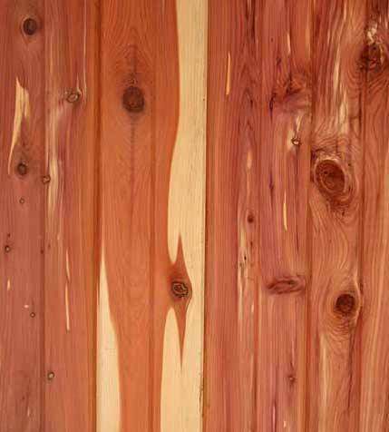 1x6 inch Native Red Cedar Boxcar Siding Tongue &amp; Groove
