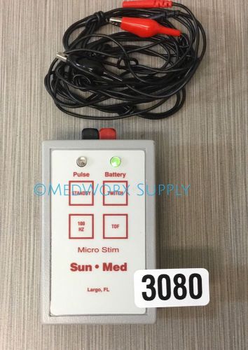 Micro-Stim Sun Med Nerve Stimulator Machine 3080