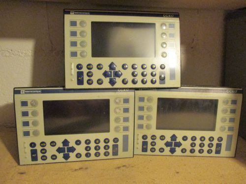 3 Telemecanique Operator Interface CCX17 TCCX 1730 LW