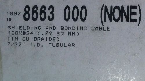 Belden, Shielding and Bonding Cable,Part # 8663 000, 250 FT. Roll