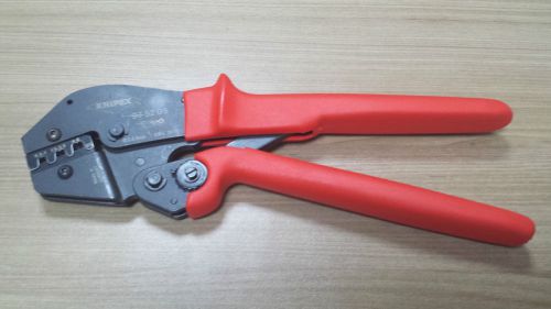 97 52 05 Knipex - Crimping Tool Ratchet for Terminals Non Insul 20-10 AWG 975205