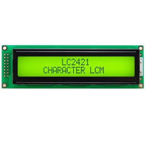 Yellow Green Backlight 2402 24X02 24*02 Character LCD Module Display LCM