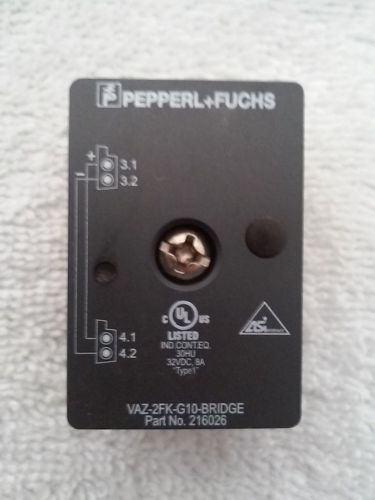 Pepperl Fuchs AS-Interface splitter box VAZ-2FK-G10-BRIDGE Coupler