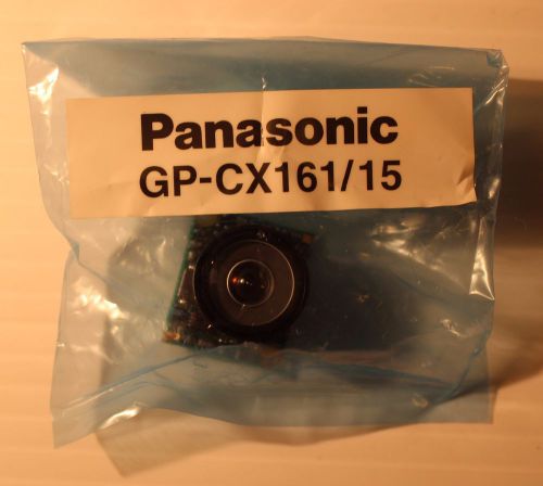 &lt;NEW&gt; Panasonic GP-CX161/15 CCD board camera w/ high quality lens, I2C interface
