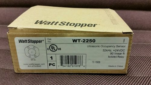 Watt Stopper WT -2250 Ultrasonic Occupancy Sensor  New