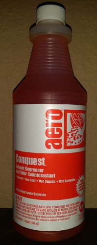 Aero conquest solvent degreaser and odor counteractant-631332fa - 12 quart case for sale