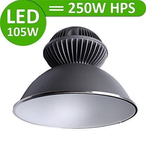 105w led high bay light waterproof lamp warehouse industrial factory 9600lm for sale