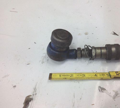 4-Ton x 1&#034; Stroke Hydraulic Cylinder Stamped P-F ?? Unknown Brand LEAKING SEAL