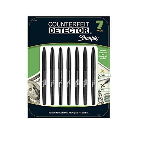 Sharpie Counterfeit Detector Pens - 7 Pack