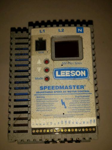 Leeson speedmaster speed control 1.1 kw 174493.10