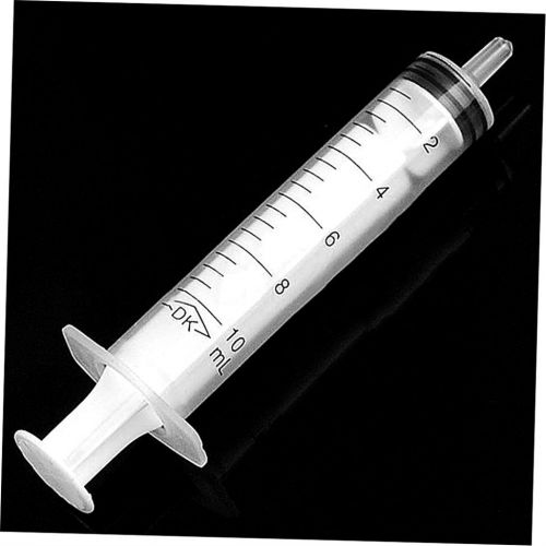 Disposable plastic injector syringe 10ml for measuring nutrient pet feeder gu for sale