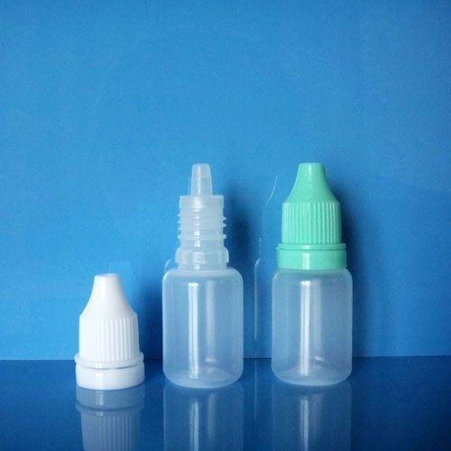 100 Pcs 10 ML .33 OZ Plastic Dropper Bottles Tamper Proof Caps Safe Oil Lotion