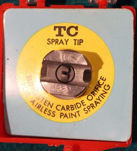 Spraying systems .018}80&#034; orifice spray tip tungsten carbide/airless paint spray for sale
