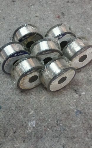 Lot of 7 rolls 1# aluminum welding wire .030 .8mm ER5356