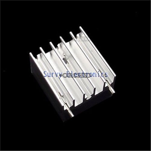 2pcs aluminum heat sink 25x24x16mm ic radiator for tda7294/l298 #8471815