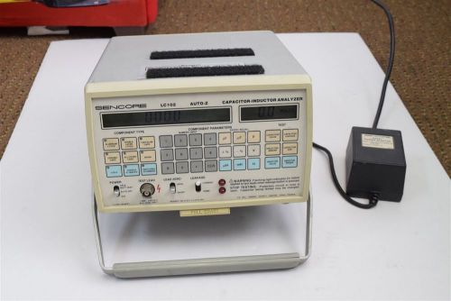 Sencore LC102 Auto Z Meter Capacitor Inductor Analyzer - NEEDS RELAY REPLACEMENT