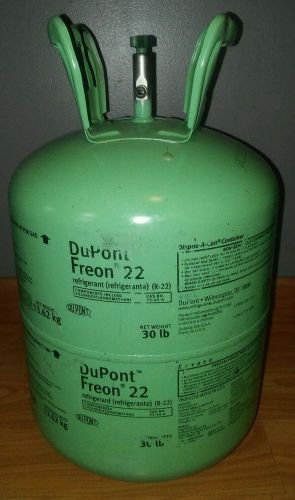 Dupont R-22  Used Empty Tank 30 lb capacity