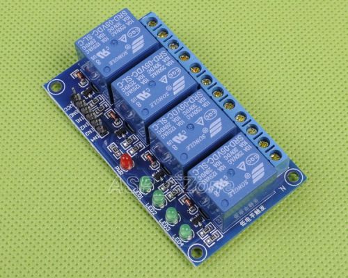 5v 4-channel relay module low level triger relay shield for arduino for sale