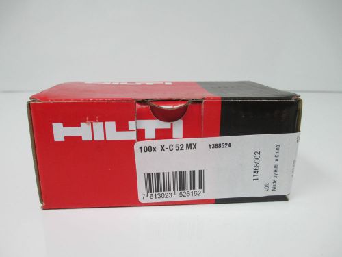 HILTI X-C 52 MX CONCRETE NAIL NEW IN PACKAGE MODEL # 388524