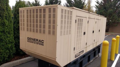 Generac 200kw turbo diesel generator 277/480 3-phase 60hz genset package for sale