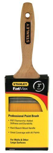 STANLEY BPST02535 FATMAX PBT Paint Brush with 3-Inch Flat