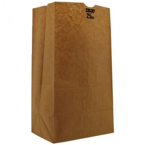 8-1/4&#034;x6-1/8&#034;x15-7/8&#034; 500 ct grocery bag, kraft paper, 25 lb shorty capacity for sale