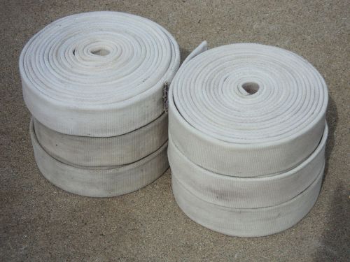 Firehose 25 ft 2.625” wide (1.5”id) boat dock bumper guard rope line chafe guard for sale