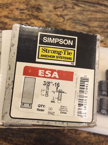 Simpson Strong-Tie ETS3710 Epoxy-Tie Screen 3/8&#034; x 16 tube 35 Each Anchor ESA