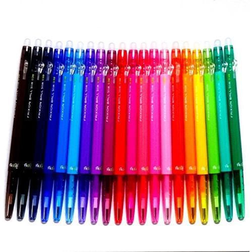 Pilot frixion ball slim retractable erasable gel ink pens, extra fine point, new for sale