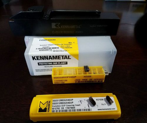 Kennametal External Grooving-Cut Off 1&#034;  SQUARE Toolholder