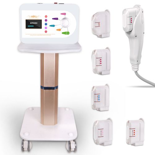 Face lifting high intensity focused ultrasound ultrasonic hifu slimming+pedestal for sale