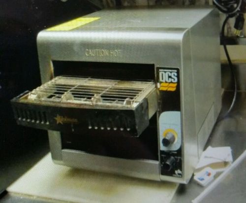 Holman Star Commercial Conveyor Toaster 120V Quartz Convection QCS-1-350
