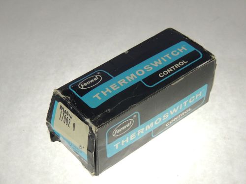New in box - fenwal 17002-0 thermostat -100 to 600+ f 10a @ 120vac thermoswitch for sale