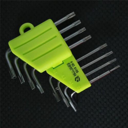 8pcs torx key star wrench screwdriver t5 t6 t7 t8 t9 t10 t15 t20 repair tool - for sale