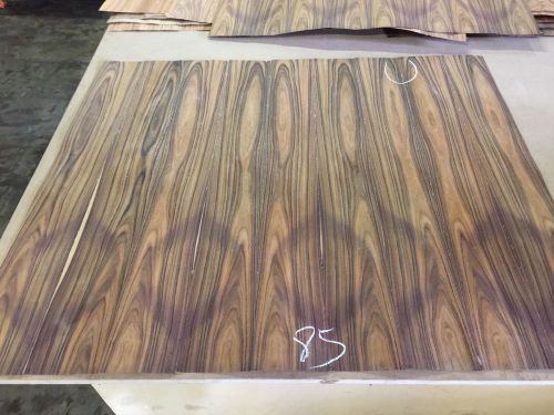 Wood Veneer Rosewood 41x34 1 Piece 10Mil paper Backed &#034;EXOTIC&#034; ALI 85