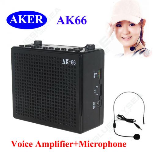 Portable Waistband Voice Amplifier With Microphone For MP3 iPhone Loud Speaker