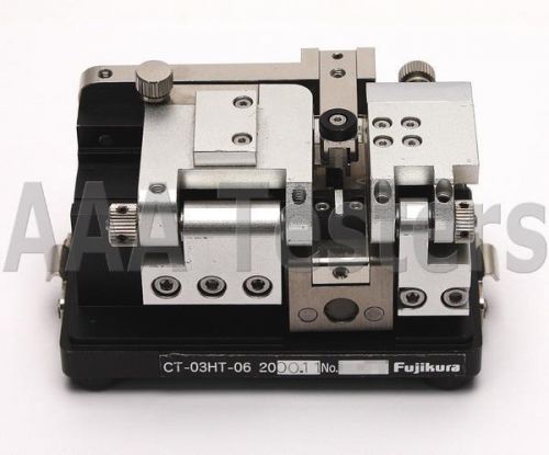 Fujikura ct-03ht-06 sm mm high tensile precision fiber optic cleaver ct-03 for sale