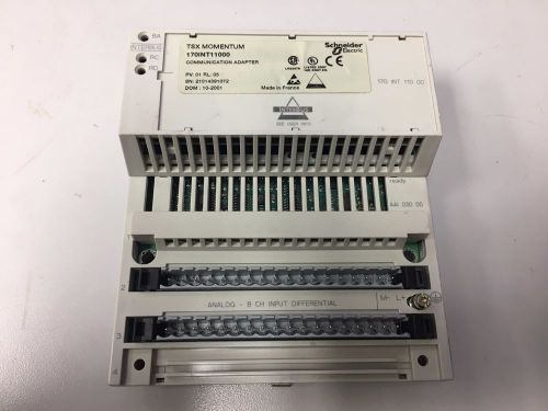 Schneider 170INT11000, TSX Momentum Communication Adapter w/ Base