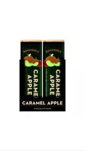 Hammonds Caramel Apple Chocolate Bar, 2.25 Ounce -- 12 per case.
