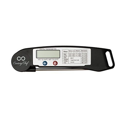 [TOP RATED] Cooking Thermometer, Century Chef Digital Stainless Cooking