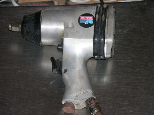 Craftsman air drive  1/2&#034; impact wrench  model 19118 works well for sale
