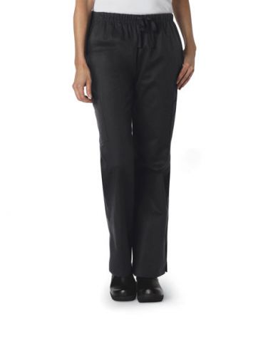 Dickies Women&#039;s Chef Pant in Black DC17 BLK  FREE SHIPPING