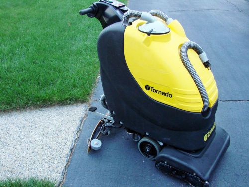 Tornado model br 18/11 electric commercial floor scrubber, 50 hours of use for sale