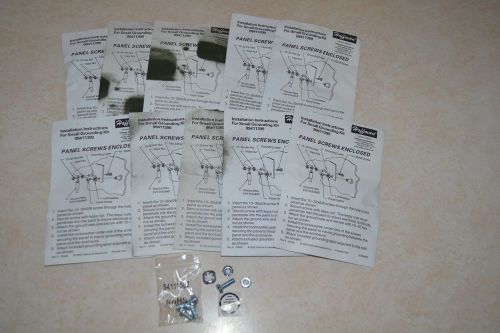 Hoffman - (lot of 10) #99411399 small grounding kit panel screw kits - free ship for sale