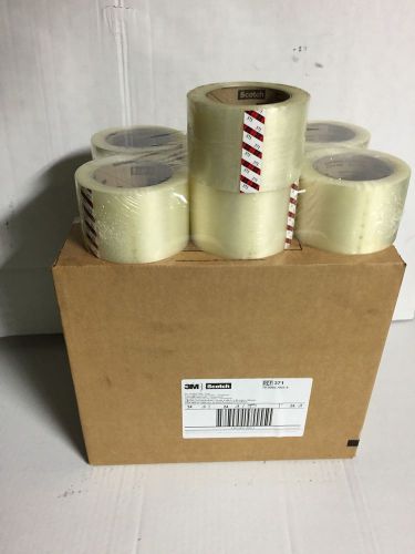 Scotch box sealing tape clear 72mm x 100m box of 24 rolls new for sale